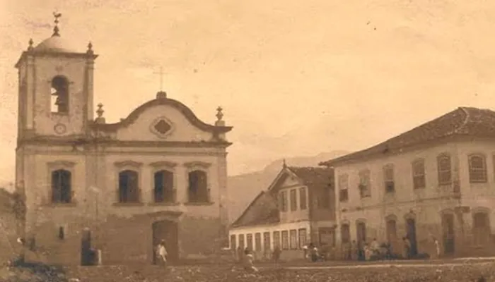 Registro histórico do centro de Paraty