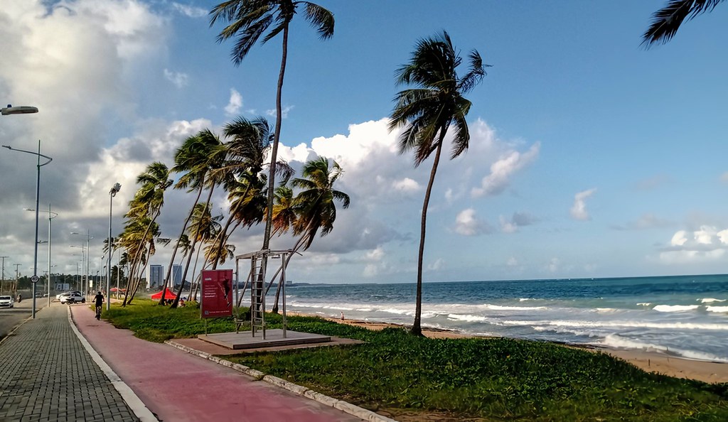 Praia Cruz das Almas, em Maceió