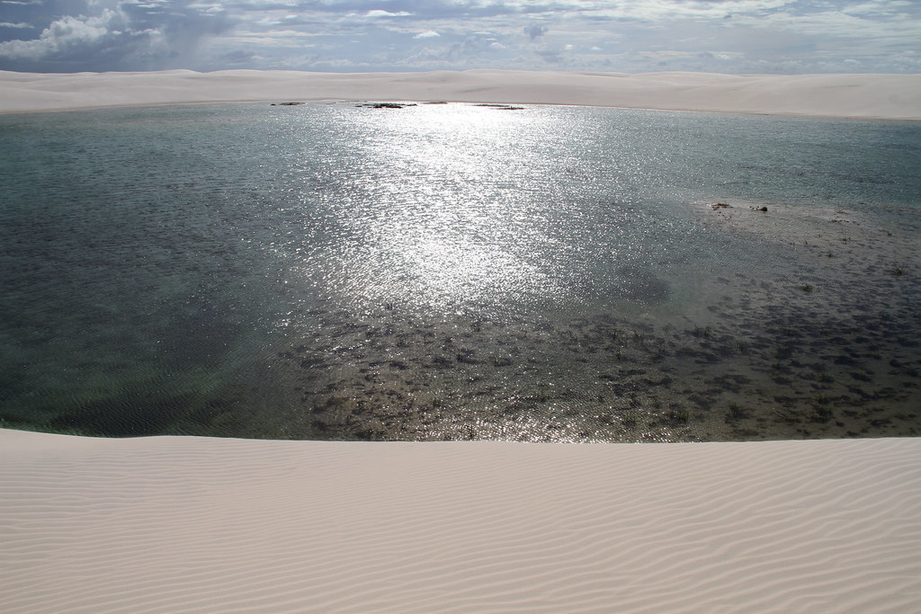 Lagoa Bonita, em Barreirinhas