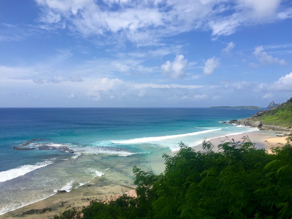 Praia do Boldró, em Fernando de Noronha
