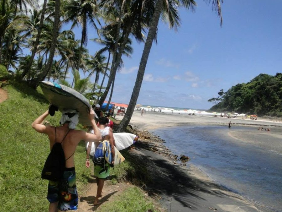Praia de Jeribucaçu, em Itacaré