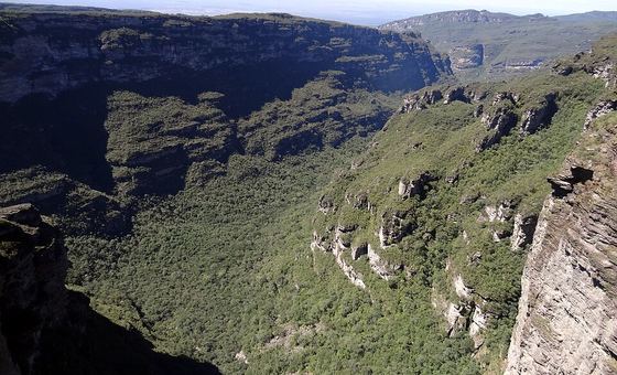Cachoeira da Fumaça, em Lençóis