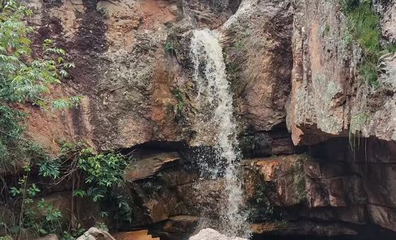 Cachoeira da Primavera, em Lençóis