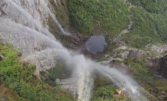 Cachoeirão, em Mucugê