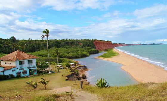 Praia de Japara Grande, em Prado