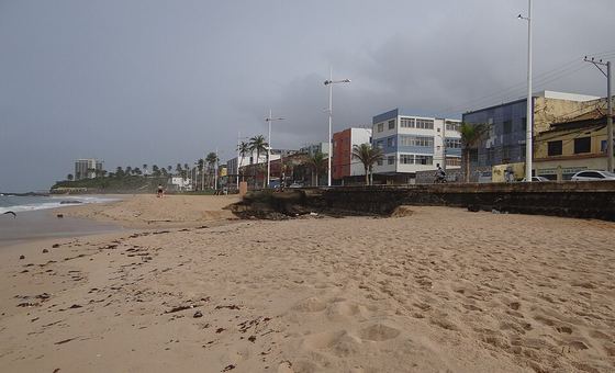 Praia de Amaralina, em Salvador