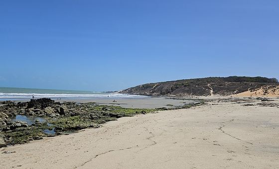 Praia da Malhada, em Jijoca de Jericoacoara