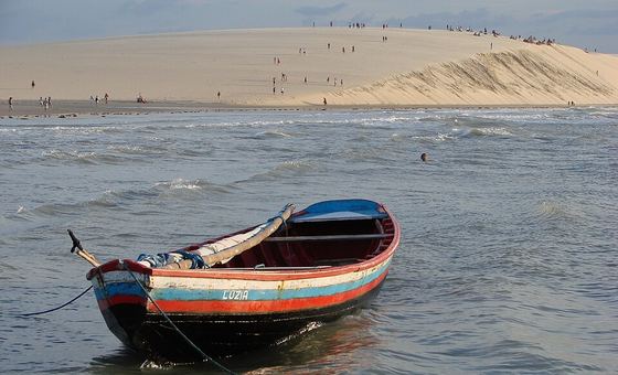 Praia de Jericoacoara, em Jijoca de Jericoacoara