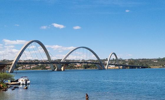 Orla da Ponte JK, em Guará