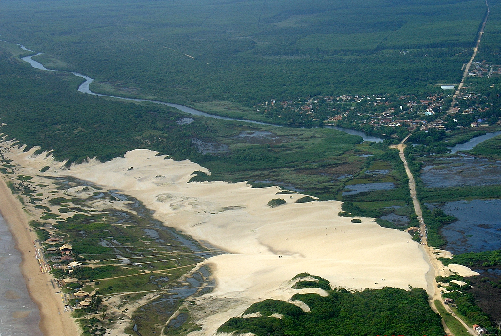 Parque Estadual de Itaúnas, em Conceição da Barra