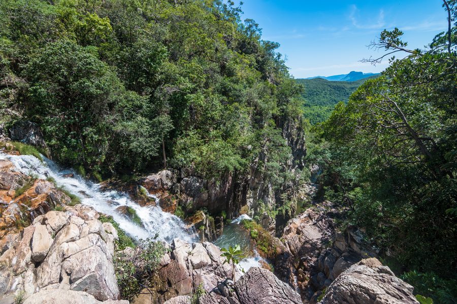 Cachoeira da Capivara, em Capitólio
