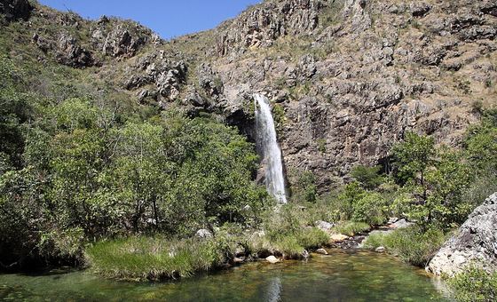 Cachoeira do Fundão, em São Roque de Minas