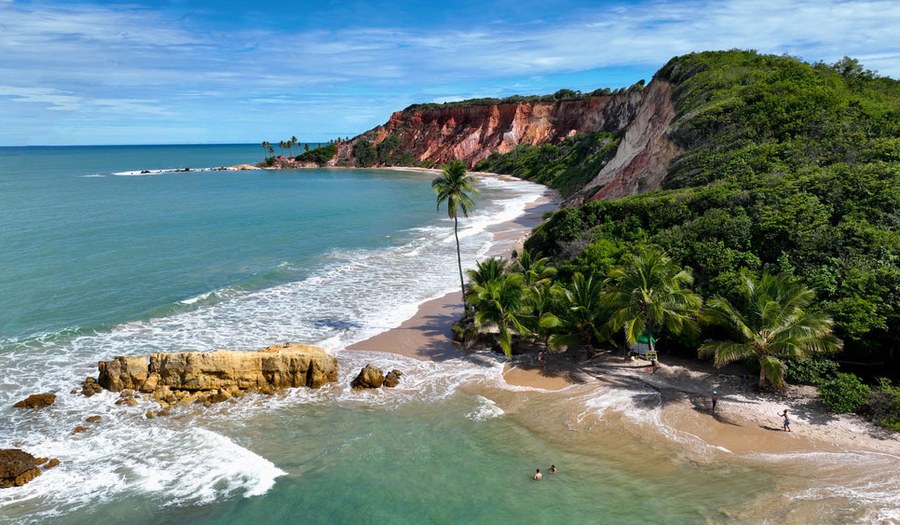 Praia de Coqueirinho, em Conde