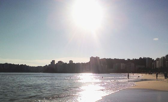 Praia de Icaraí, em Niterói