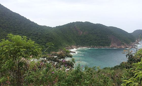 Praia da Sumaca, em Paraty