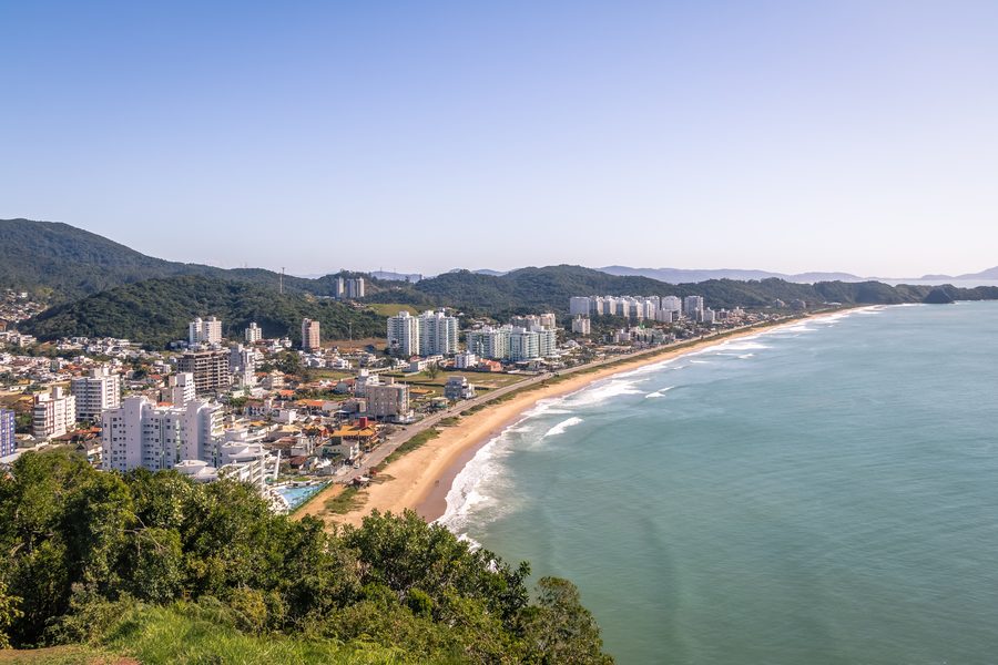 Praia Brava Norte, em Itajaí