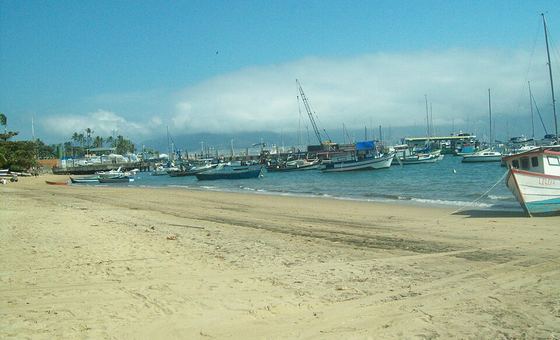 Praia do Saco da Capela, em Ilhabela
