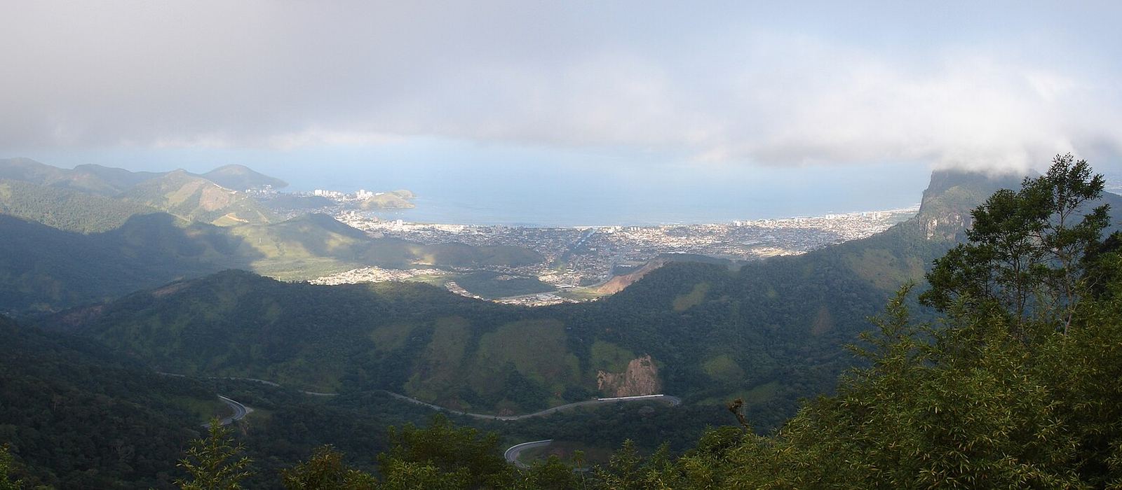 Paisagem de Caraguatatuba